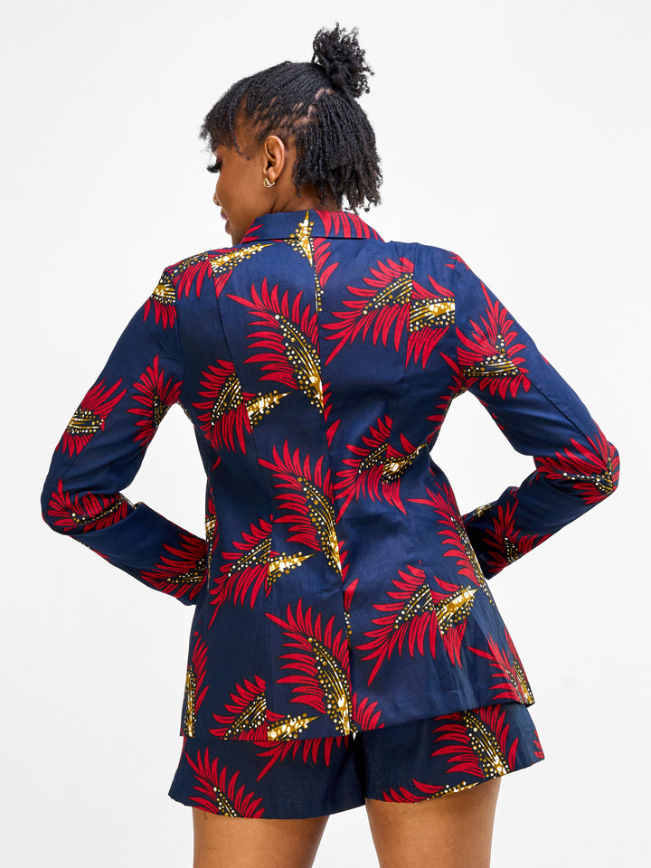 Vivo Safari Long Sleeve Blazer - Atbara