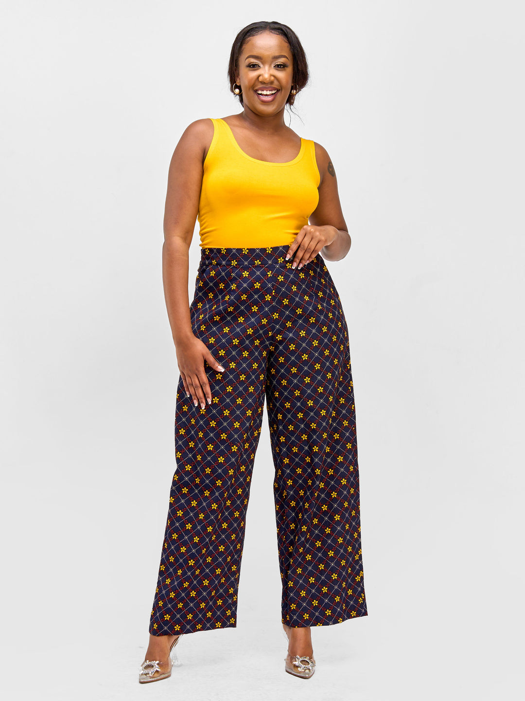 Vivo Safari Wide-Leg Pants - Asmara