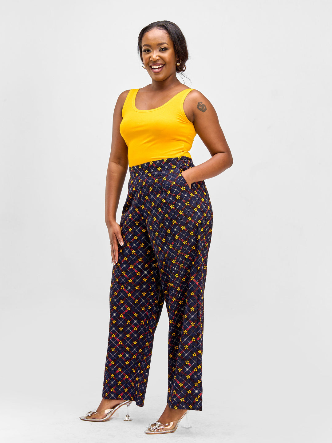 Vivo Safari Wide-Leg Pants - Asmara