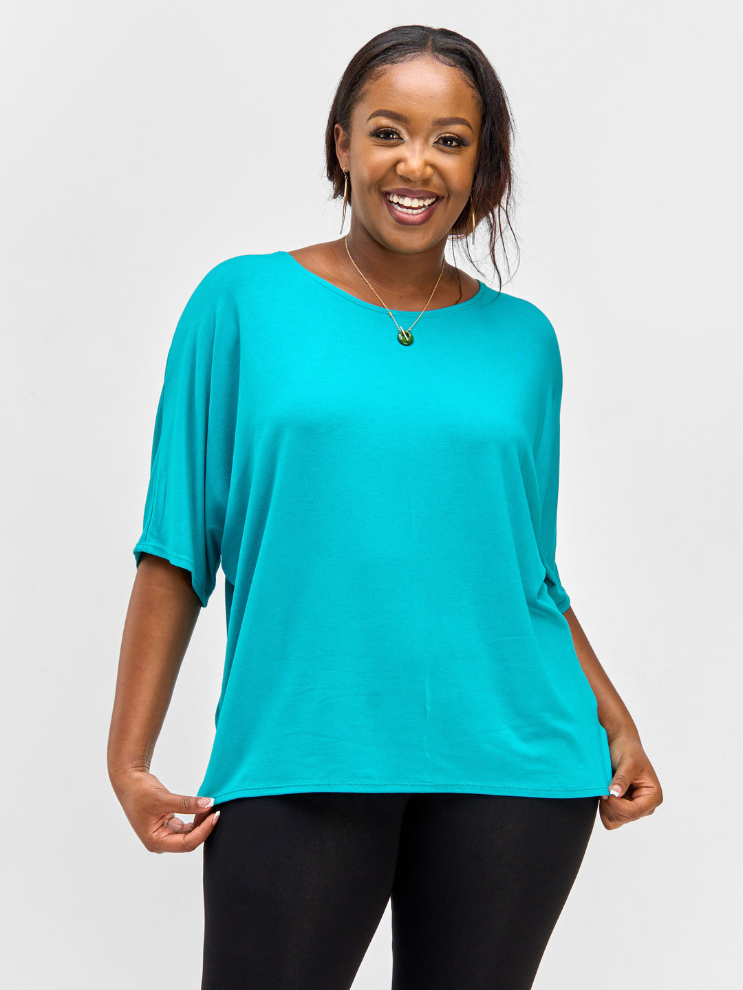 Vivo Essentials Jersey Top - Sea Green