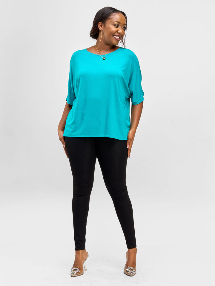 Vivo Essentials Jersey Top - Sea Green