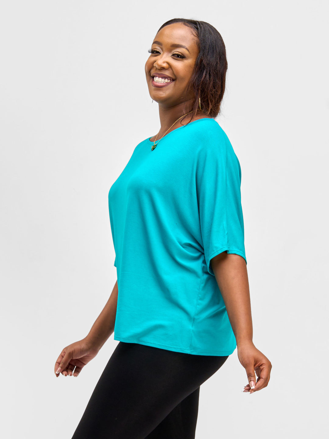 Vivo Essentials Jersey Top - Sea Green