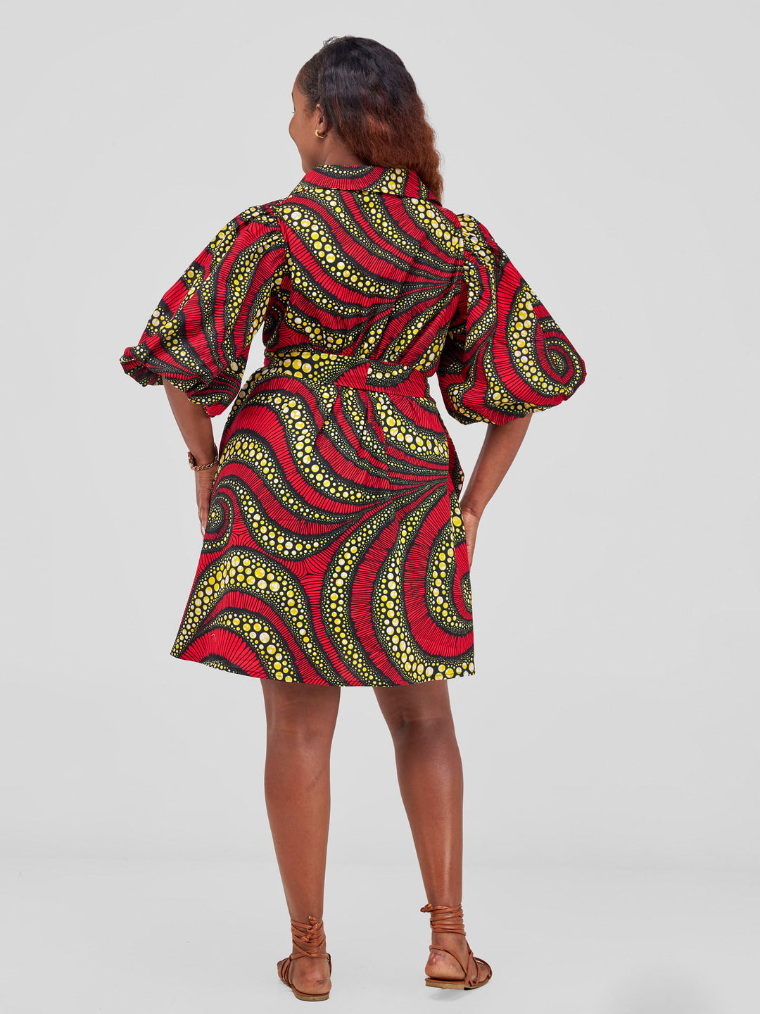 Vivo Flirty Tent Dress - Zena Print