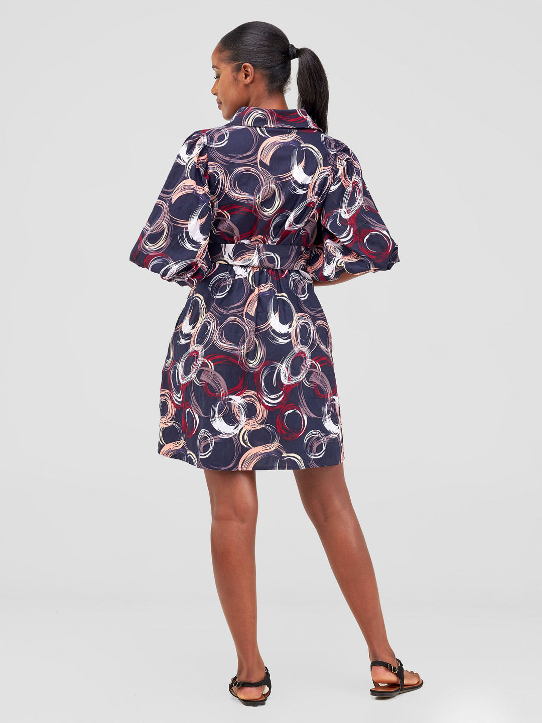 Vivo Flirty Tent Dress - Hawi Print