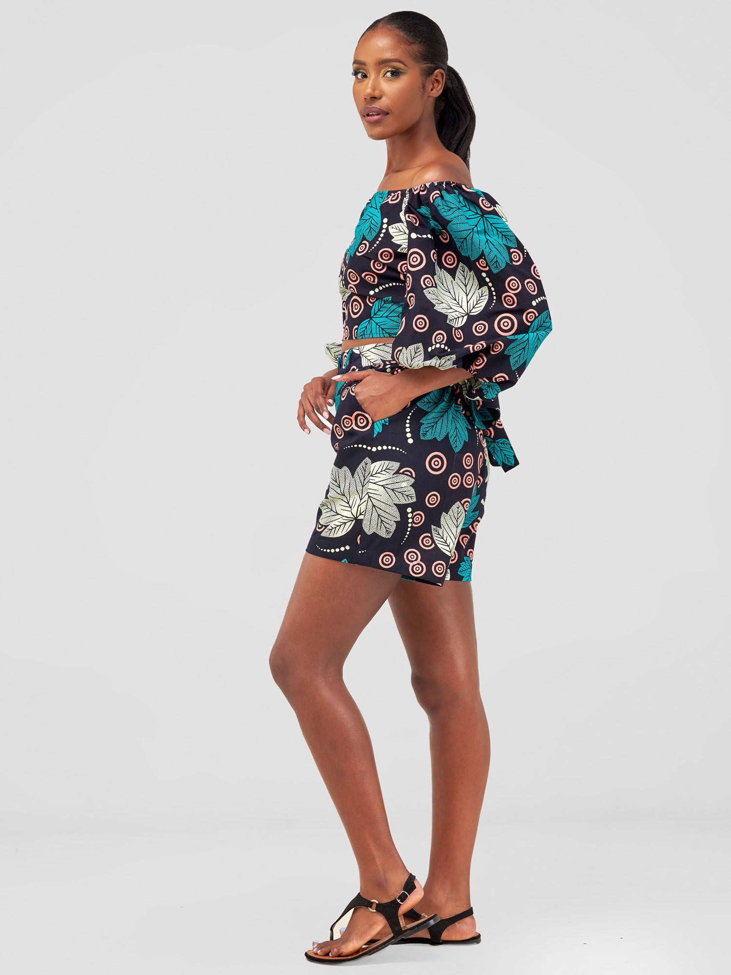 Vivo 2-Way Wrap Top - Lira Print