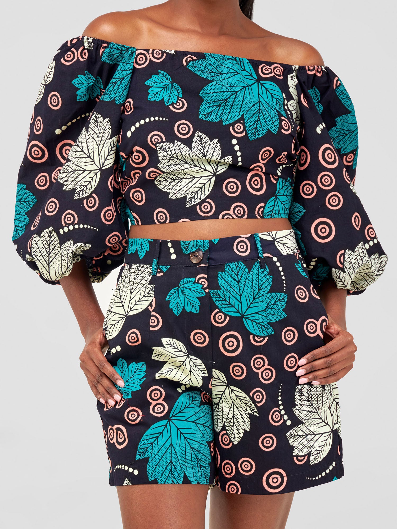 Vivo 2-Way Wrap Top - Lira Print