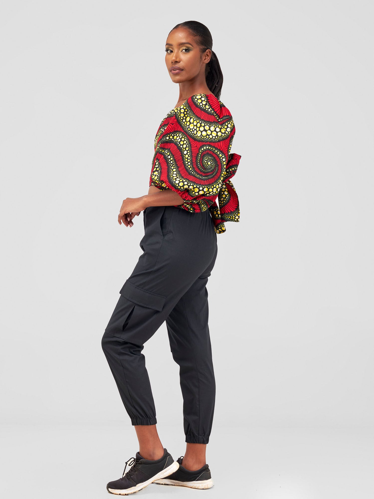 Vivo 2-Way Wrap Top - Zena Print