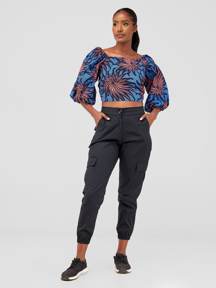 Vivo 2-Way Wrap Top - Tana Print