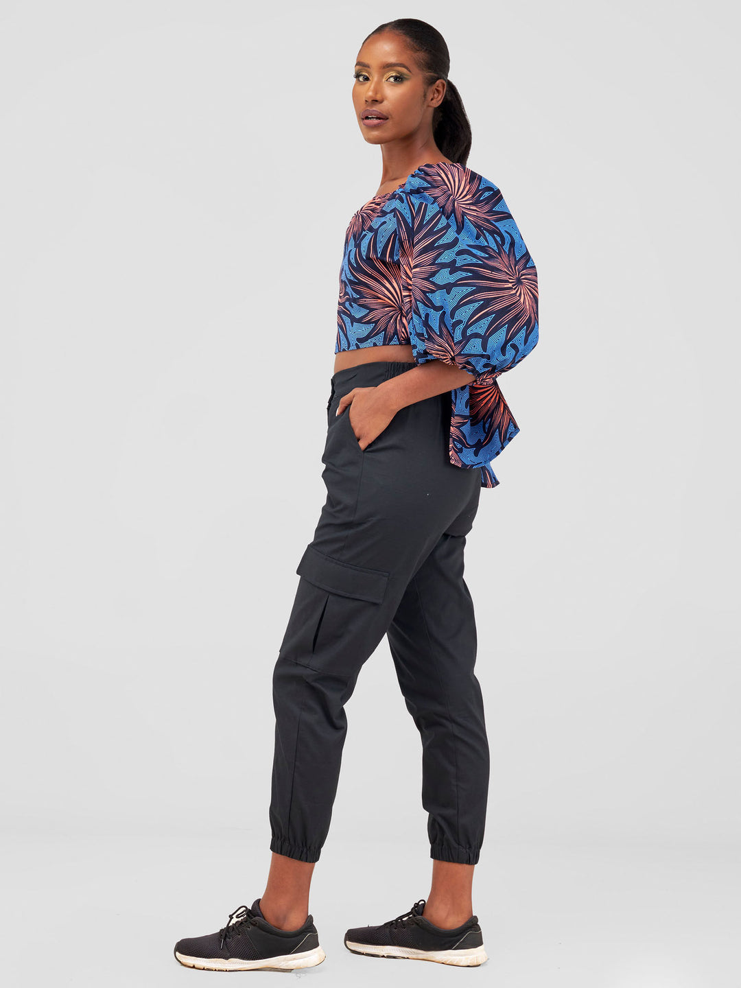 Vivo 2-Way Wrap Top - Tana Print