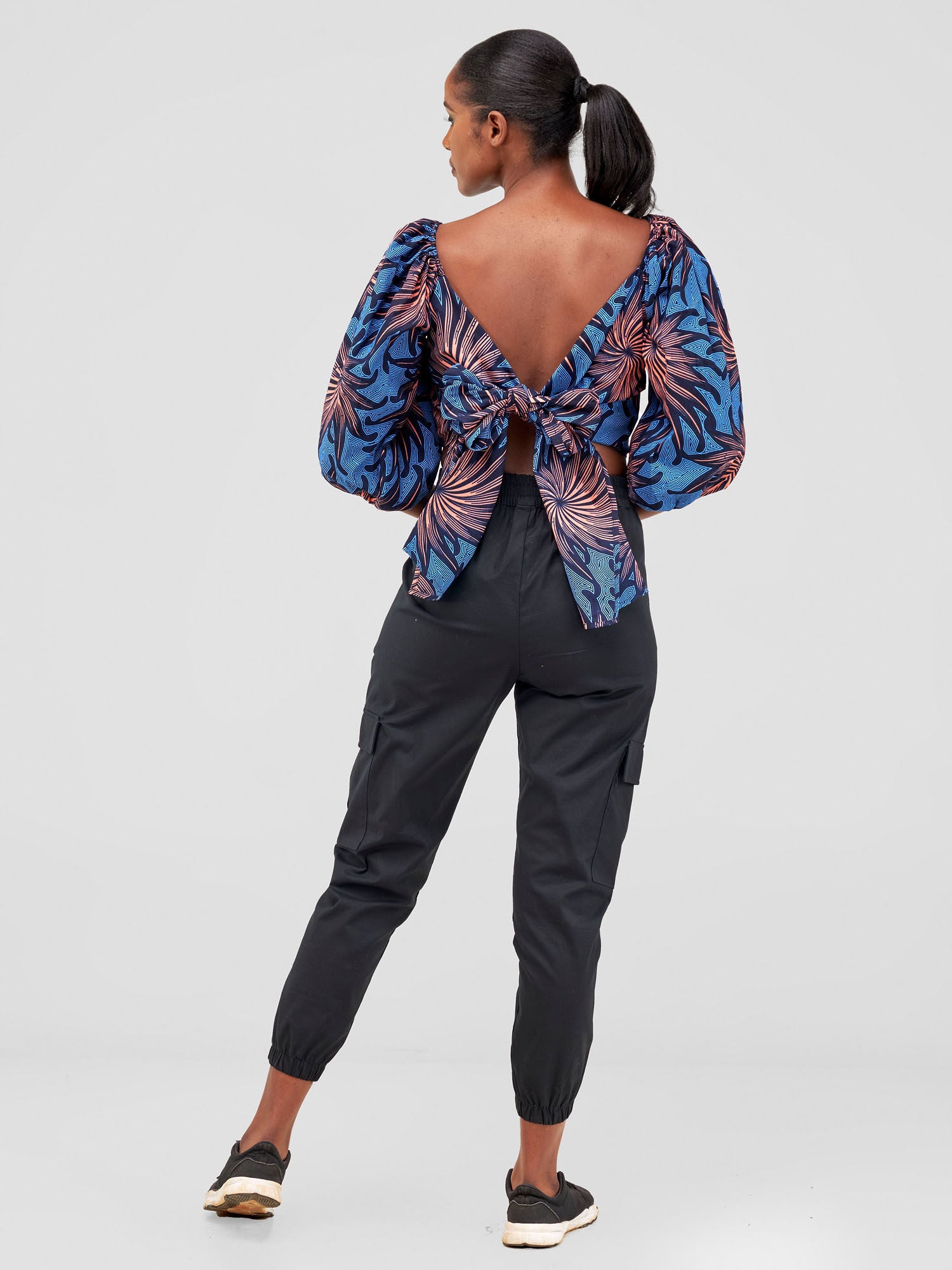 Vivo 2-Way Wrap Top - Tana Print