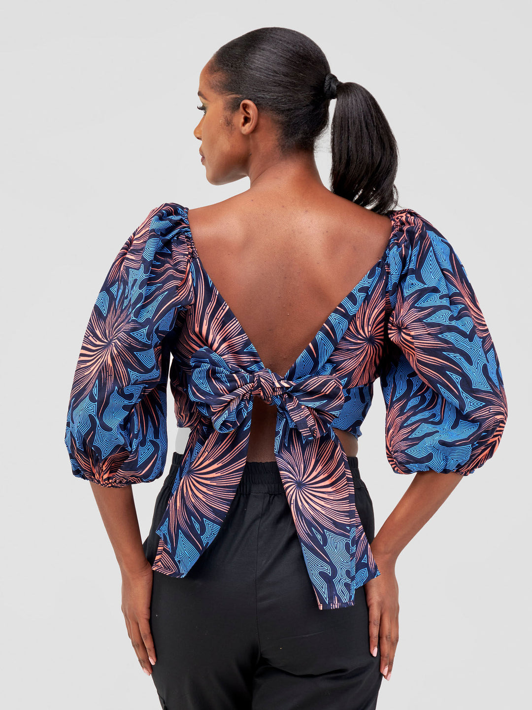 Vivo 2-Way Wrap Top - Tana Print