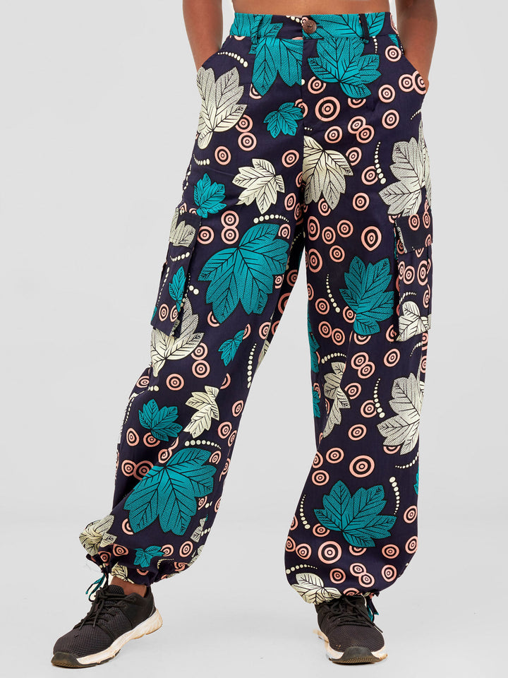 Vivo 2- Way Cargo Pants - Lira Print