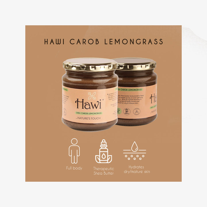 Hawi Shea Carob Lemongrass Moisturizer 291ml/9.8 fl-oz