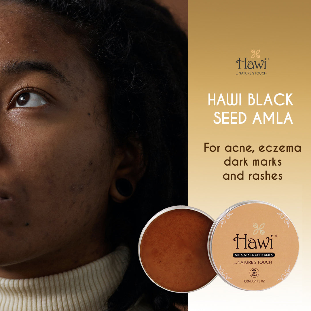 Hawi Shea Blackseed Amla;100ml/3.4 fl-oz