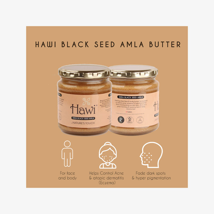 Hawi Shea BlackSeed Amla;291ml /9.8 fl-oz