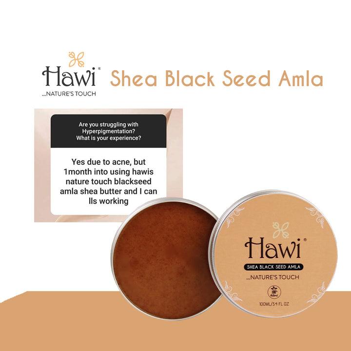 Hawi Shea Blackseed Amla;100ml/3.4 fl-oz