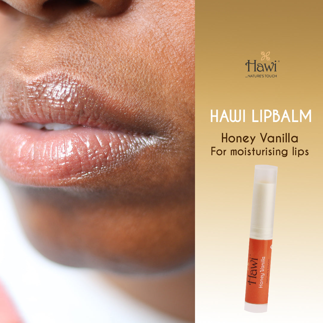 Hawi Moisturizing Honey-Vanilla lipbalm,10g