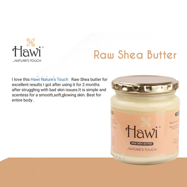 Hawi Raw Shea butter 291ml/9.8 fl-oz