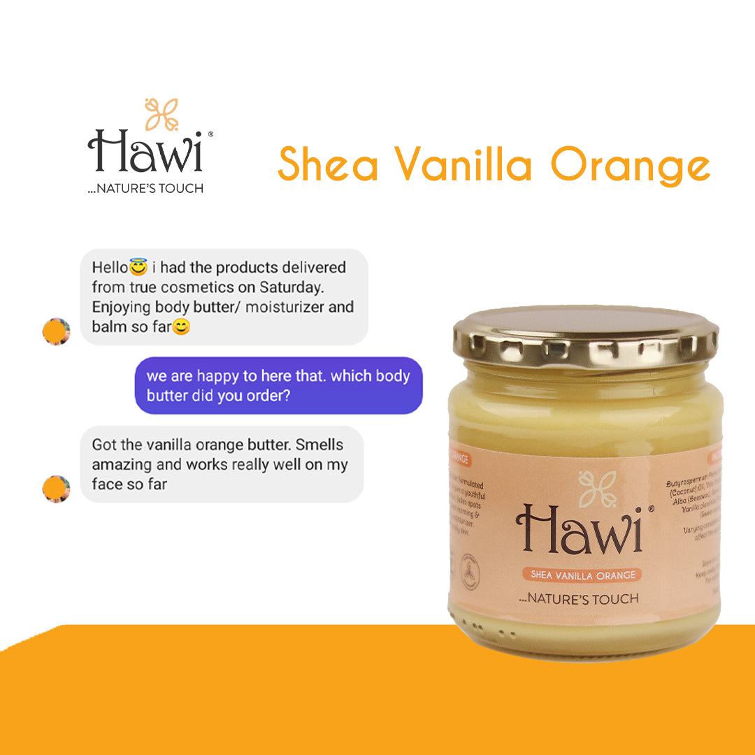 Hawi Shea Sweet Vanilla-Orange Moisturizer,291ml