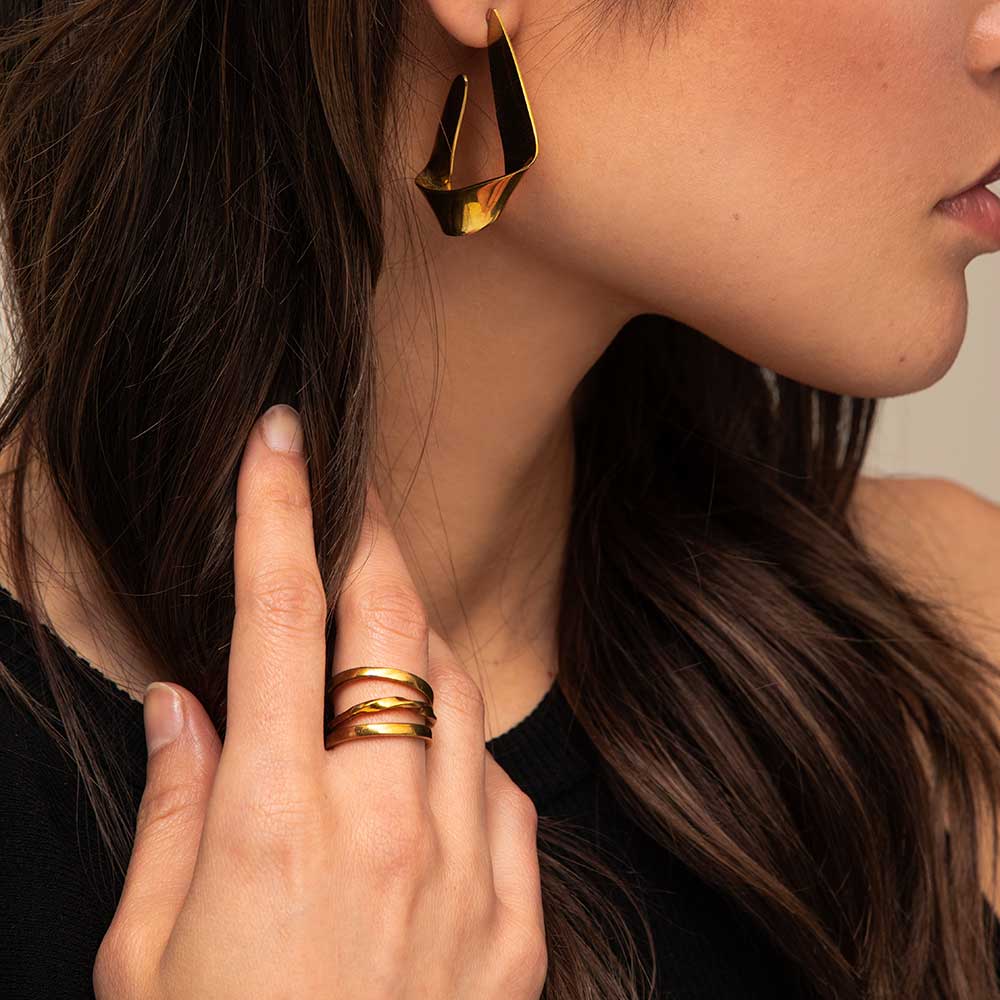 SOKO Twist Stacked Rings