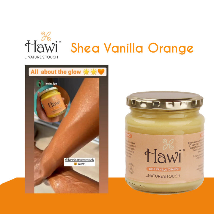 Hawi Shea Sweet Vanilla-Orange Moisturizer,291ml