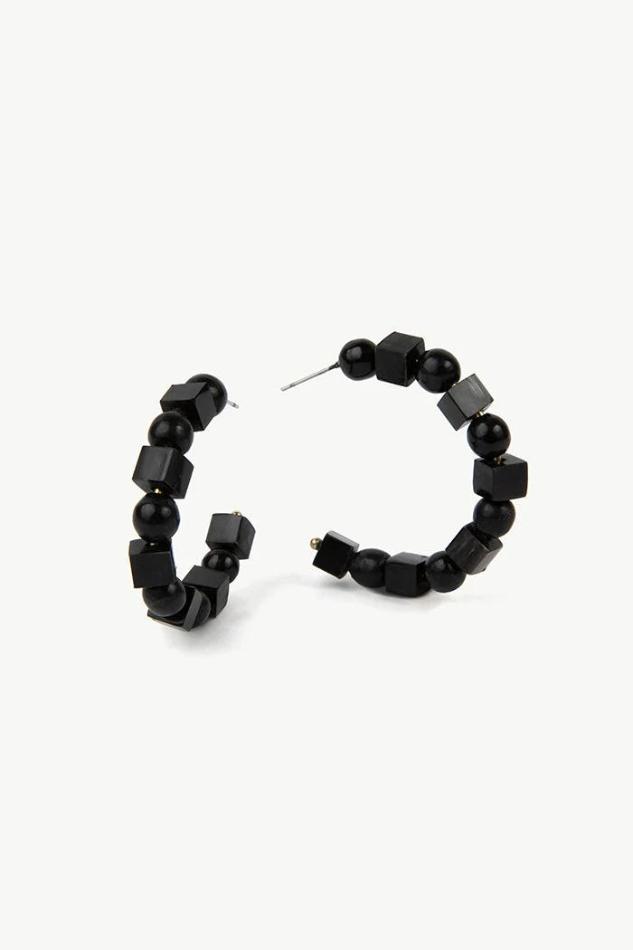 SOKO Mixed Shapes Beaded Hoops